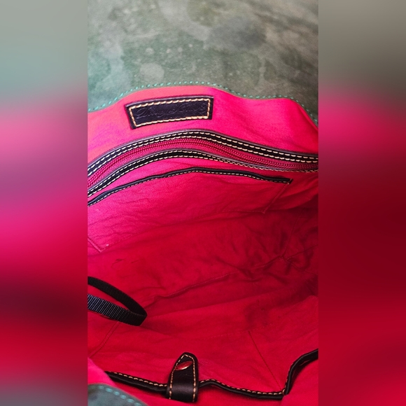 Dooney & Bourke Florentine Leather Mackenzie Bag - Picture 12 of 15